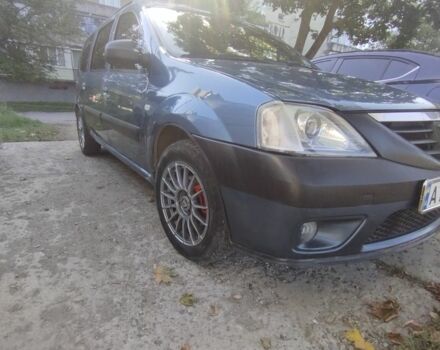 Синий Дачия Логан, объемом двигателя 1.6 л и пробегом 410 тыс. км за 5600 $, фото 6 на Automoto.ua