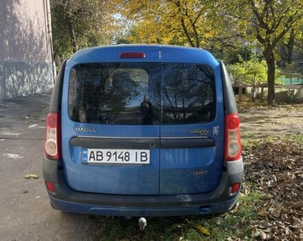 Дачия Логан 2008 в Могилев-Подольском на Automoto.ua Синий Дачия Логан, объемом двигателя 1.6 л и пробегом 296 тыс. км за 3100 $, фото 3 на Automoto.ua