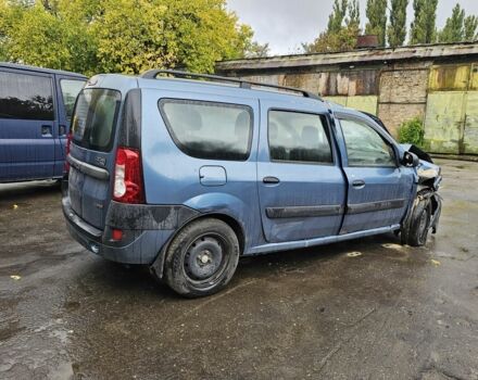Синий Дачия Логан, объемом двигателя 1.6 л и пробегом 200 тыс. км за 1450 $, фото 4 на Automoto.ua