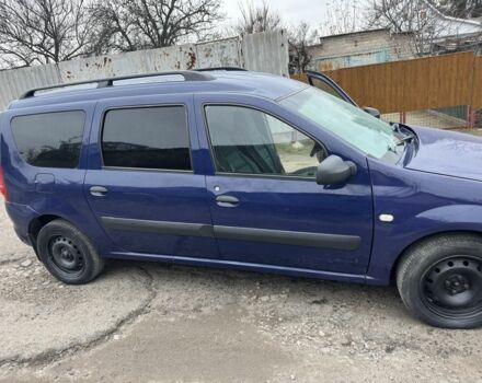 Синий Дачия Логан, объемом двигателя 1.6 л и пробегом 220 тыс. км за 2900 $, фото 1 на Automoto.ua