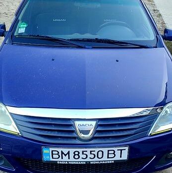 Синий Дачия Логан, объемом двигателя 1.6 л и пробегом 196 тыс. км за 5300 $, фото 2 на Automoto.ua