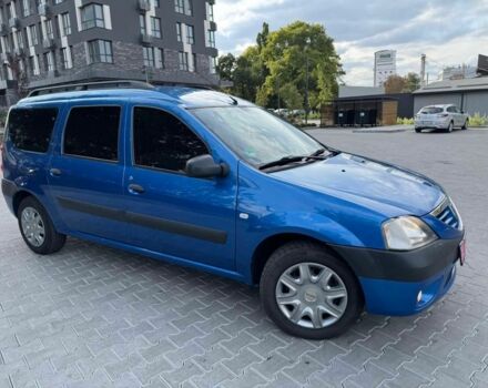 Синий Дачия Логан, объемом двигателя 1 л и пробегом 218 тыс. км за 5999 $, фото 2 на Automoto.ua