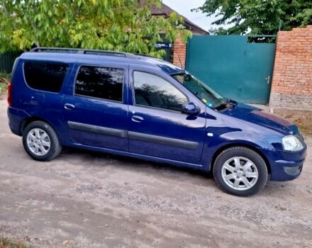 Синий Дачия Логан, объемом двигателя 1.6 л и пробегом 160 тыс. км за 6300 $, фото 3 на Automoto.ua