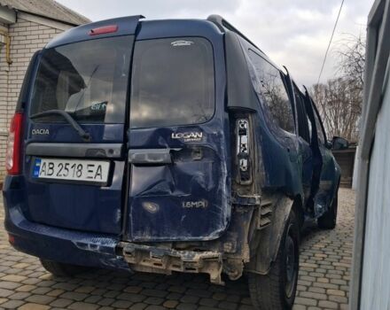 Синій Дачія Logan, об'ємом двигуна 1.6 л та пробігом 247 тис. км за 2200 $, фото 4 на Automoto.ua