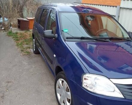 Синий Дачия Логан, объемом двигателя 1.4 л и пробегом 122 тыс. км за 5000 $, фото 1 на Automoto.ua