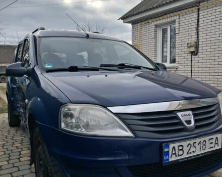 Синій Дачія Logan, об'ємом двигуна 1.6 л та пробігом 247 тис. км за 2200 $, фото 6 на Automoto.ua