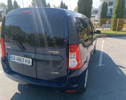 Дачия Логан 2009 в Александрие на Automoto.ua Синий Дачия Логан, объемом двигателя 1.4 л и пробегом 190 тыс. км за 4750 $, фото 9 на Automoto.ua