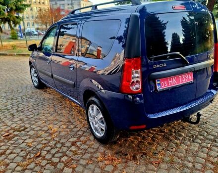Синій Дачія Logan, об'ємом двигуна 1.6 л та пробігом 160 тис. км за 6300 $, фото 7 на Automoto.ua