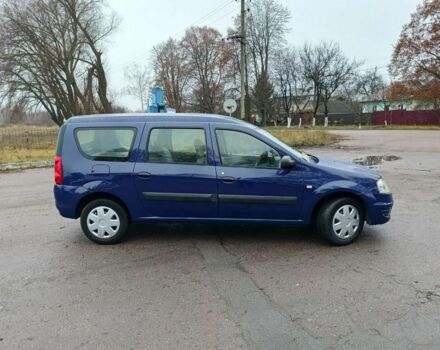 Синий Дачия Логан, объемом двигателя 1.6 л и пробегом 188 тыс. км за 5499 $, фото 2 на Automoto.ua