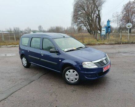 Синий Дачия Логан, объемом двигателя 1.6 л и пробегом 188 тыс. км за 5499 $, фото 1 на Automoto.ua