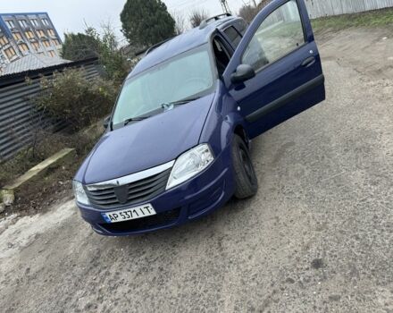 Синий Дачия Логан, объемом двигателя 1.6 л и пробегом 220 тыс. км за 2900 $, фото 2 на Automoto.ua