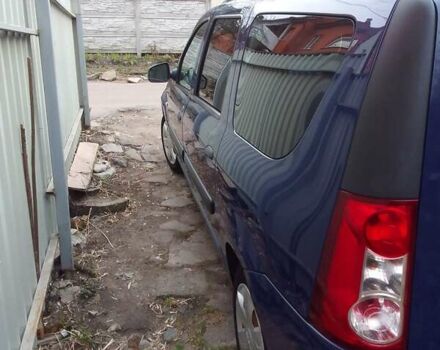 Синий Дачия Логан, объемом двигателя 1.4 л и пробегом 122 тыс. км за 5000 $, фото 2 на Automoto.ua