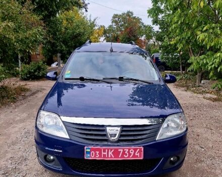 Синий Дачия Логан, объемом двигателя 1.6 л и пробегом 160 тыс. км за 6300 $, фото 1 на Automoto.ua