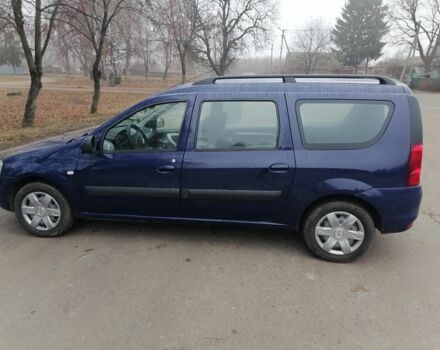 Синий Дачия Логан, объемом двигателя 1.6 л и пробегом 134 тыс. км за 6500 $, фото 2 на Automoto.ua