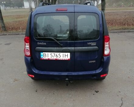 Синий Дачия Логан, объемом двигателя 1.6 л и пробегом 134 тыс. км за 6500 $, фото 3 на Automoto.ua