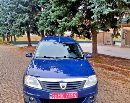 Синій Дачія Logan, об'ємом двигуна 1.6 л та пробігом 160 тис. км за 6300 $, фото 3 на Automoto.ua