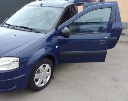 Синий Дачия Логан, объемом двигателя 1.4 л и пробегом 122 тыс. км за 5000 $, фото 6 на Automoto.ua