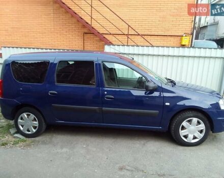 Синий Дачия Логан, объемом двигателя 1.4 л и пробегом 122 тыс. км за 5000 $, фото 3 на Automoto.ua
