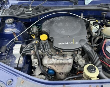 Синий Дачия Логан, объемом двигателя 1.6 л и пробегом 220 тыс. км за 2900 $, фото 7 на Automoto.ua