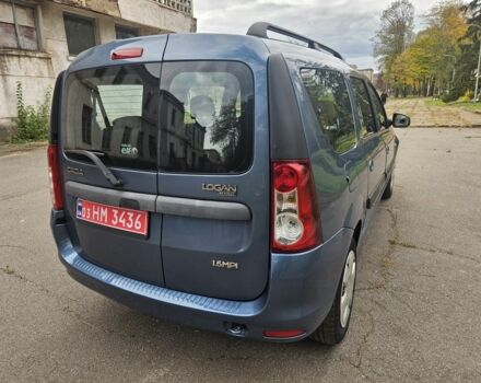 Дачія Logan 2010 у Кривому Розі на Automoto.ua Синій Дачія Logan, об'ємом двигуна 1.6 л та пробігом 180 тис. км за 7450 $, фото 8 на Automoto.ua