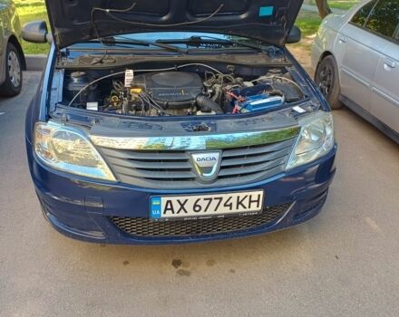 Синий Дачия Логан, объемом двигателя 1.6 л и пробегом 158 тыс. км за 6000 $, фото 3 на Automoto.ua