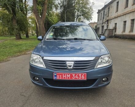 Дачія Logan 2010 у Кривому Розі на Automoto.ua Синій Дачія Logan, об'ємом двигуна 1.6 л та пробігом 180 тис. км за 7450 $, фото 3 на Automoto.ua