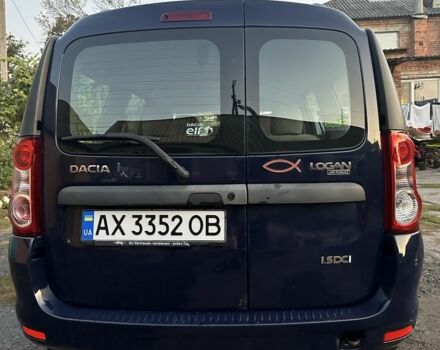 Синий Дачия Логан, объемом двигателя 1.5 л и пробегом 2 тыс. км за 4500 $, фото 2 на Automoto.ua