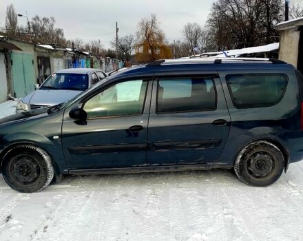 Синий Дачия Логан, объемом двигателя 1.6 л и пробегом 185 тыс. км за 5200 $, фото 2 на Automoto.ua