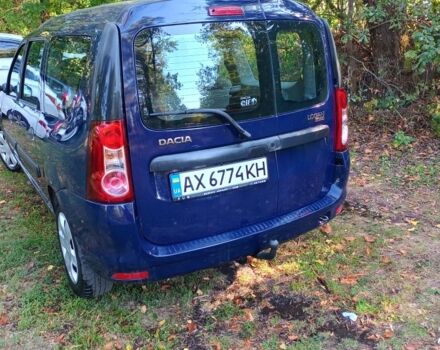 Синий Дачия Логан, объемом двигателя 1.6 л и пробегом 158 тыс. км за 6000 $, фото 2 на Automoto.ua