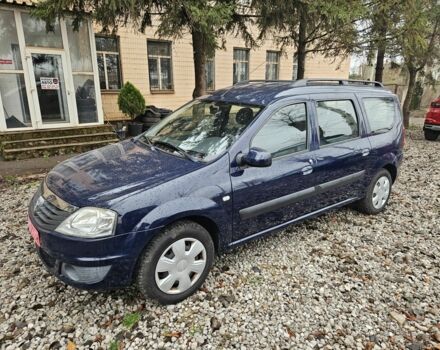 Синий Дачия Логан, объемом двигателя 1.6 л и пробегом 217 тыс. км за 7150 $, фото 1 на Automoto.ua