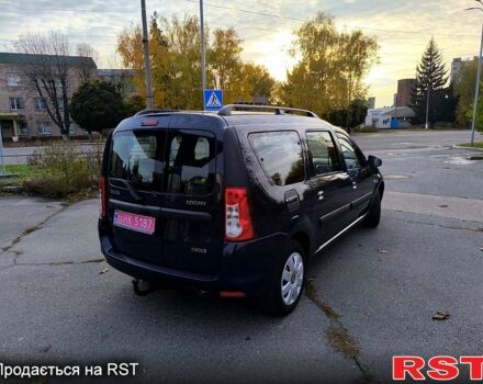 Синий Дачия Логан, объемом двигателя 1.5 л и пробегом 211 тыс. км за 6700 $, фото 2 на Automoto.ua