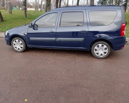 Синий Дачия Логан, объемом двигателя 1.6 л и пробегом 195 тыс. км за 6800 $, фото 1 на Automoto.ua