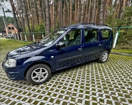 Синий Дачия Логан, объемом двигателя 1.6 л и пробегом 174 тыс. км за 7200 $, фото 1 на Automoto.ua