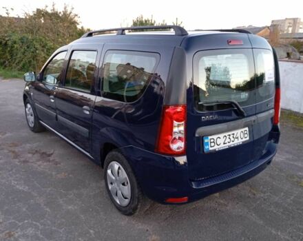 Синий Дачия Логан, объемом двигателя 1.6 л и пробегом 210 тыс. км за 4200 $, фото 4 на Automoto.ua