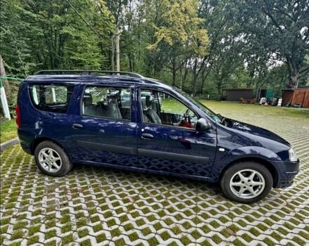 Синий Дачия Логан, объемом двигателя 1.6 л и пробегом 174 тыс. км за 7200 $, фото 2 на Automoto.ua