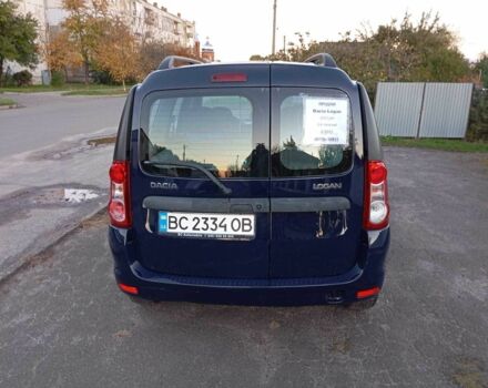 Синий Дачия Логан, объемом двигателя 1.6 л и пробегом 210 тыс. км за 4200 $, фото 2 на Automoto.ua