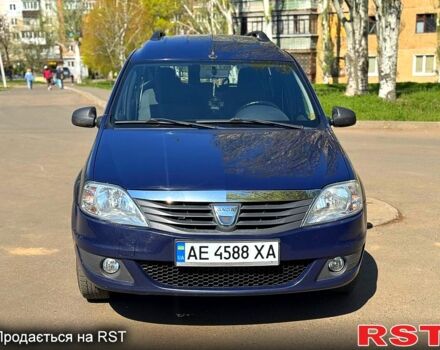 Синий Дачия Логан, объемом двигателя 1.6 л и пробегом 157 тыс. км за 5800 $, фото 1 на Automoto.ua