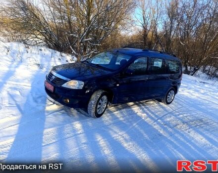 Синий Дачия Логан, объемом двигателя 1.6 л и пробегом 172 тыс. км за 6650 $, фото 1 на Automoto.ua