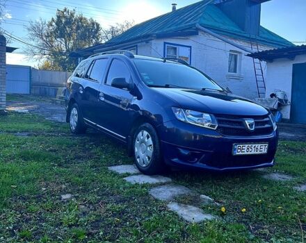Дачія Logan 2014 у Умани на Automoto.ua Синій Дачія Logan, об'ємом двигуна 1.1 л та пробігом 178 тис. км за 6000 $, фото 2 на Automoto.ua