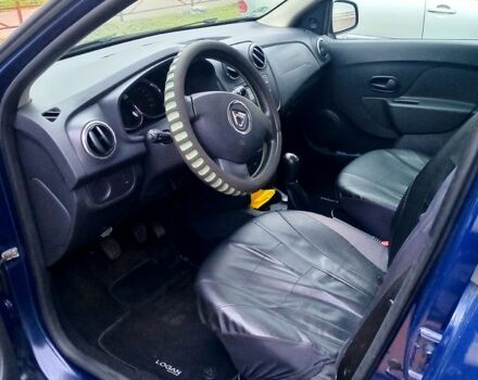 Синий Дачия Логан, объемом двигателя 0.9 л и пробегом 144 тыс. км за 6300 $, фото 5 на Automoto.ua