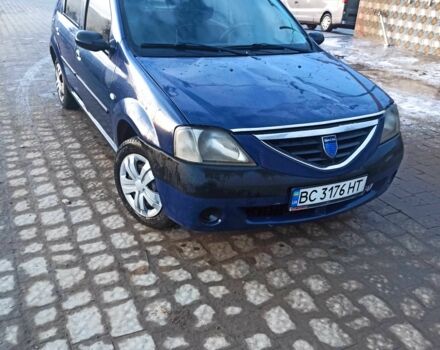 Синий Дачия Логан, объемом двигателя 1.4 л и пробегом 450 тыс. км за 1850 $, фото 1 на Automoto.ua