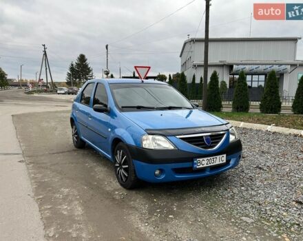 Синий Дачия Логан, объемом двигателя 1.4 л и пробегом 162 тыс. км за 3450 $, фото 1 на Automoto.ua