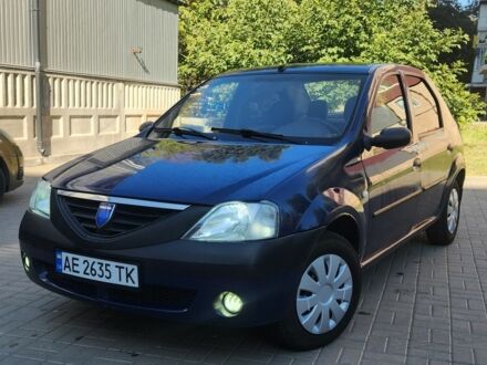 Дачия Логан 2005 в Кривом Роге на Automoto.ua Синий Дачия Логан, объемом двигателя 1.6 л и пробегом 180 тыс. км за 2450 $, фото 1 на Automoto.ua