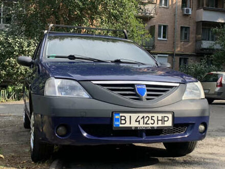 Синий Дачия Логан, объемом двигателя 1.39 л и пробегом 262 тыс. км за 3400 $, фото 1 на Automoto.ua