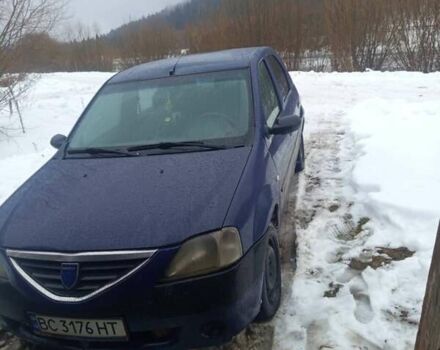 Синій Дачія Logan, об'ємом двигуна 1.4 л та пробігом 450 тис. км за 1350 $, фото 1 на Automoto.ua