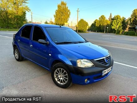 Дачия Логан 2005 в Глухове на Automoto.ua Синий Дачия Логан, объемом двигателя 1.4 л и пробегом 228 тыс. км за 3200 $, фото 1 на Automoto.ua