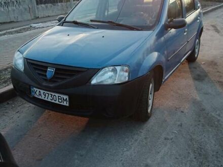Синій Дачія Logan, об'ємом двигуна 1.39 л та пробігом 505 тис. км за 1000 $, фото 1 на Automoto.ua