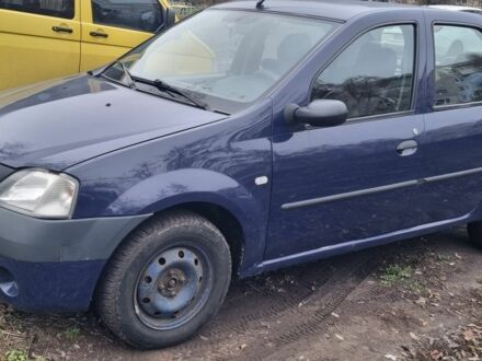 Синий Дачия Логан, объемом двигателя 1.6 л и пробегом 296 тыс. км за 2400 $, фото 1 на Automoto.ua