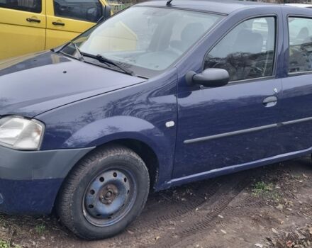 Синий Дачия Логан, объемом двигателя 1.6 л и пробегом 296 тыс. км за 2400 $, фото 1 на Automoto.ua