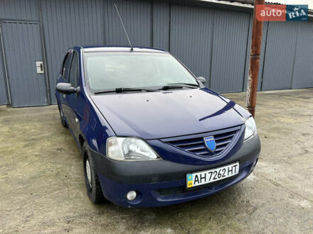 Синий Дачия Логан, объемом двигателя 1.4 л и пробегом 200 тыс. км за 2700 $, фото 1 на Automoto.ua